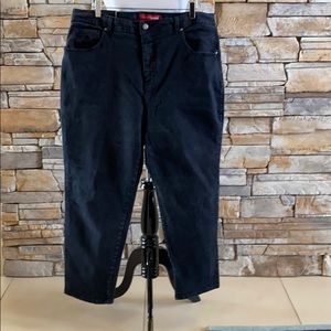 Gloria Vanderbilt Black Denim Jeans